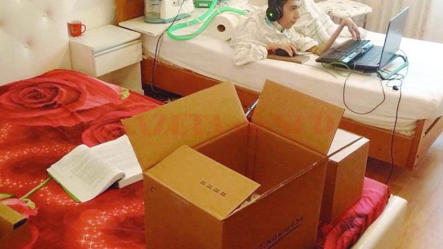 George Mită a primit aparatul de ventilaţie invazivă