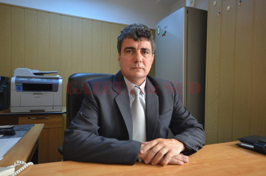 Gheorghe Grigorescu, şeful adjunct al APMC Craiova (Foto: Bogdan Grosu)