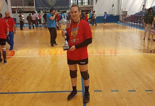Teodora Popescu a devenit campioană națională cu CSM București