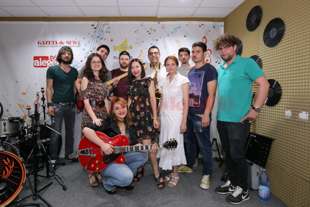 Casual Band alături de echipa Radio Sud