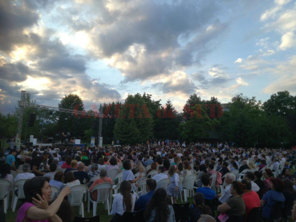 Concertul a avut loc la finalul săptămânii trecute