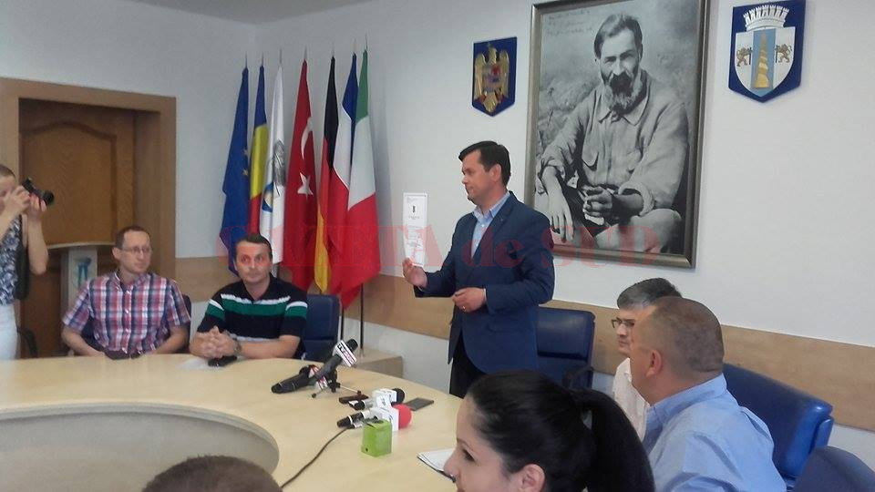 Marcel Romanescu, noul primar al municipiului Târgu Jiu