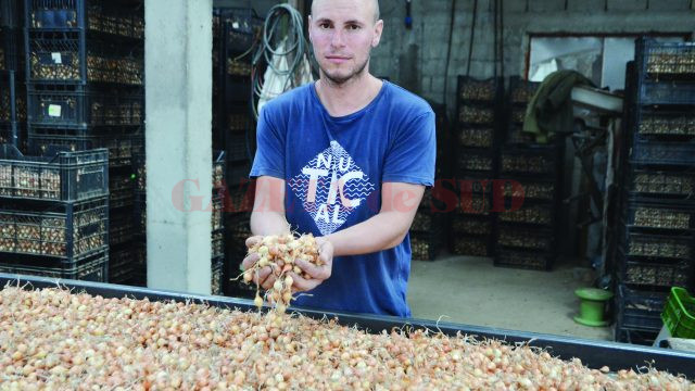 Claudiu Voica face agricultură performantă cu utilaje pe care  şi le-a confecţionat acasă (FOTO: Claudiu Tudor)