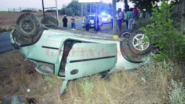 Un tânăr de 18 ani, pasager în Opelul Corsa, și-a pierdut viața în urma accidentului provocat de Rotaru (Foto: arhiva GdS)
