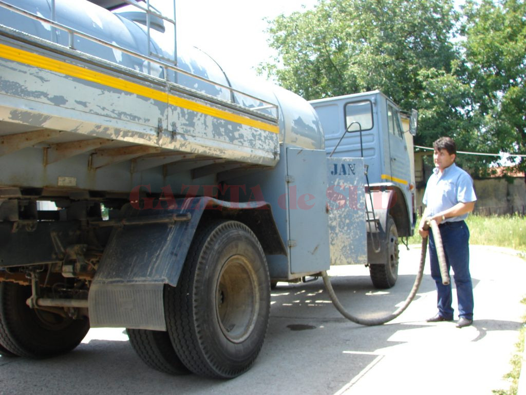 Autorităţile sunt pregătite să intervină cu cisterne de apă acolo unde este nevoie
