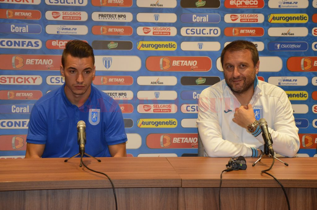 Alex Mateiu şi Devis Mangia respectă Timişoara, dar vor punctele puse în joc (Foto: Alexandru Vîrtosu)