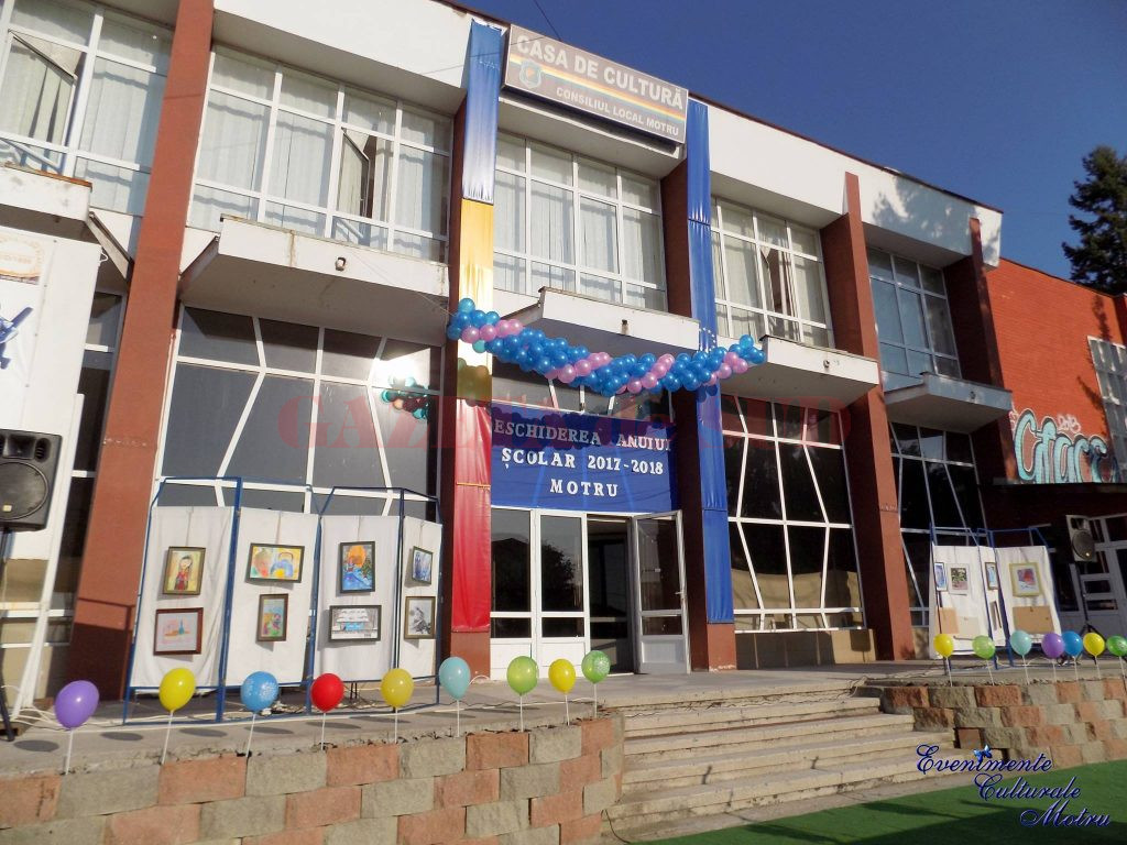 Casa de Cultură din Motru nu a fost reabilitată de la înfiinţare