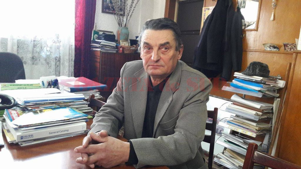 Ion Călinoiu, şeful Staţiunii Pomicole din Târgu Jiu