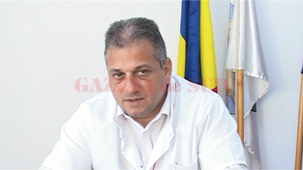 Tiberiu Tătaru, managerul interimar al Spitalului Judeţean de Urgenţă din Târgu Jiu
