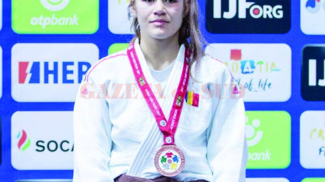 Cleonia Rîciu a cucerit în 2017 multe medalii, dar cea de bronz de la Mondialele U21 este cea mai valoroasă