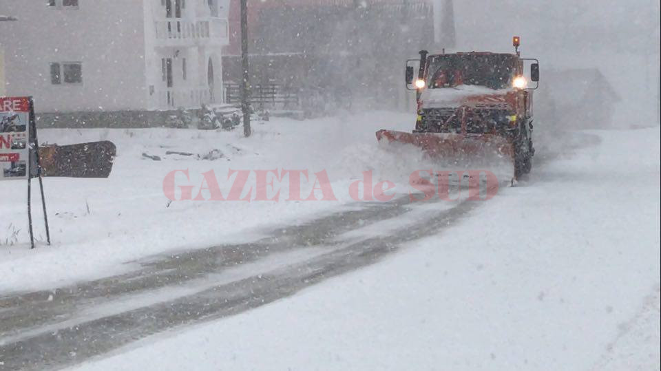 În fiecare iarnă au fost probleme cu deszăpezirea străzilor din Rânca