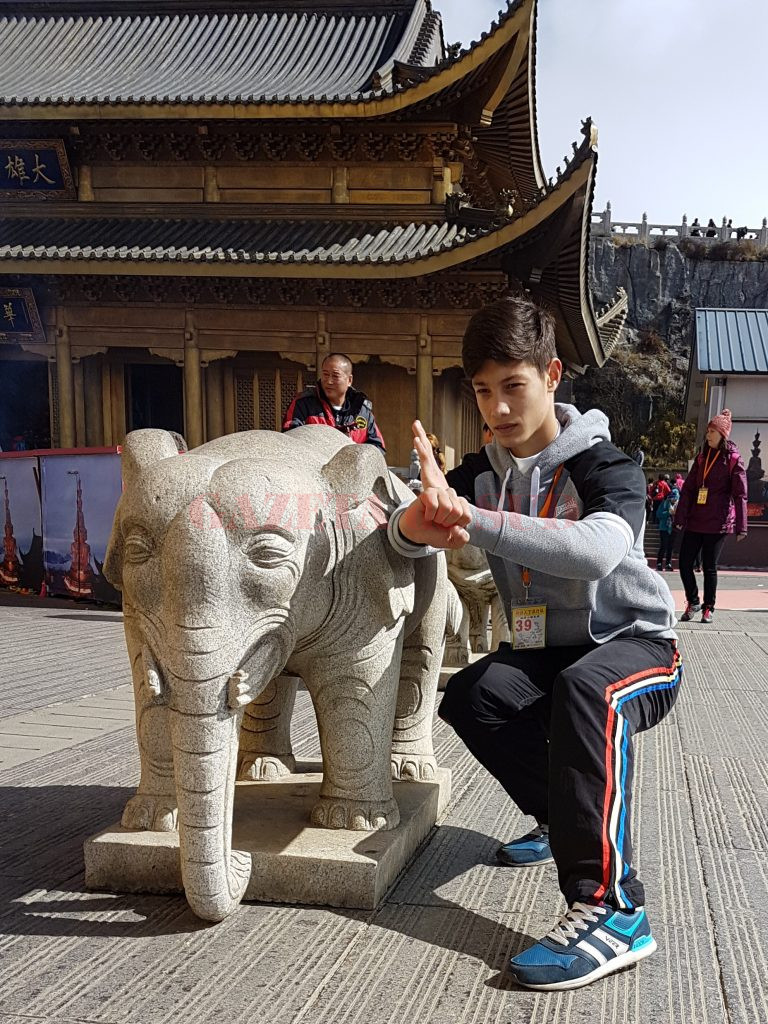 Alexandru Iana, în China