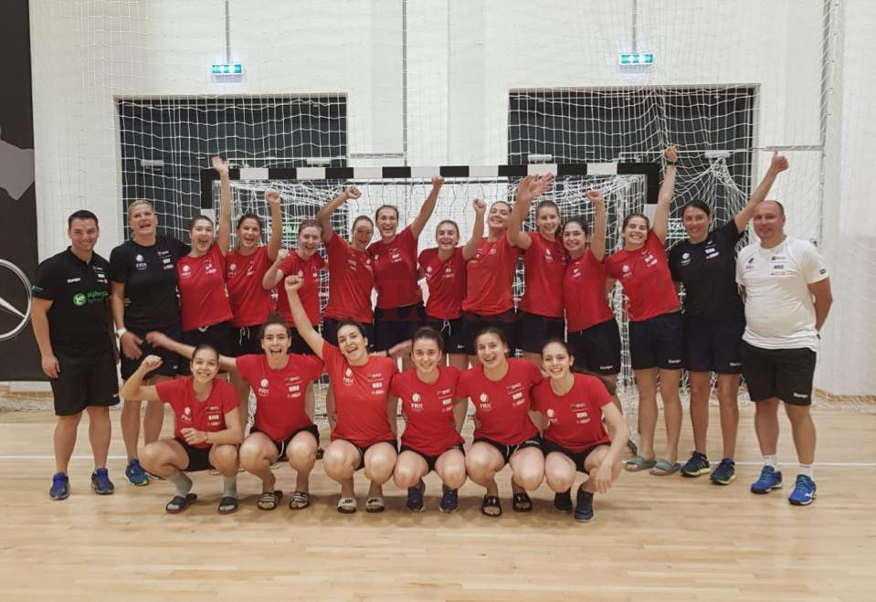 Naționala de handbal junioare se pregătește pentru Mondiale (foto: FRH Facebook)