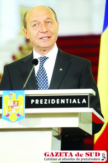 Preşedintele Traian Băsescu