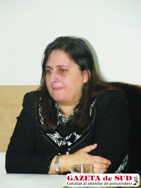 Teodora Ciobanu, directoarea Direcţiei de Asistenţă Socială Târgu Jiu