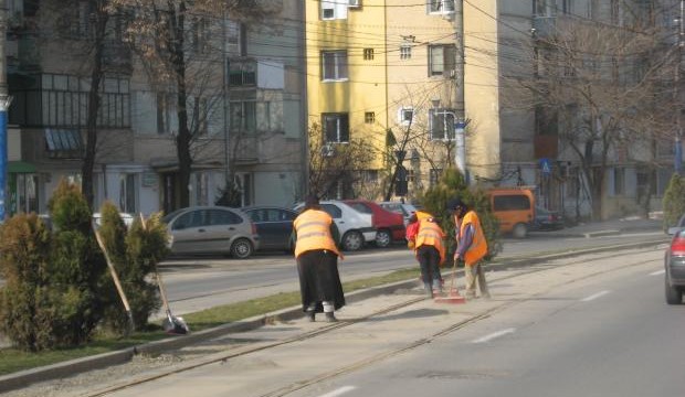 Măturatul stradal 