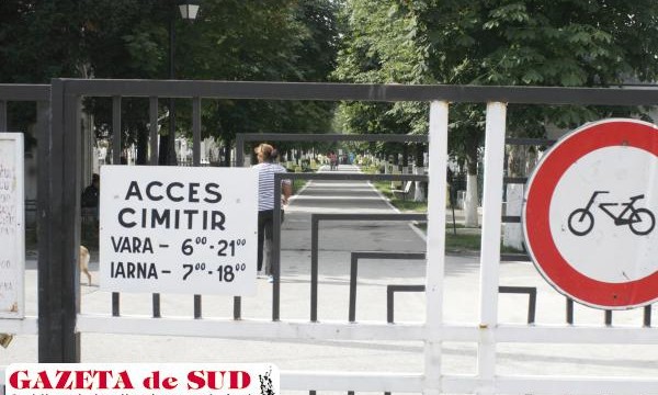 Program redus la administrația cimitirelor din Craiova în perioada sărbătorilor