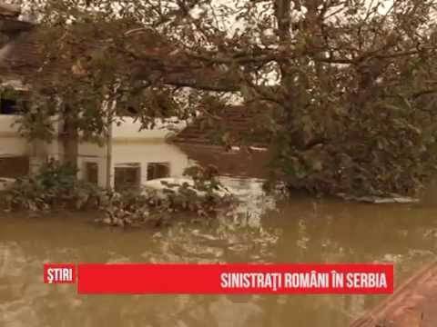 Sinistraţi români în Serbia