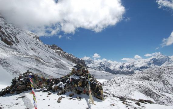 Multe grupuri de alpinişti au rămas blocate în Trecătoarea Thorung La (Foto: digi24.ro)