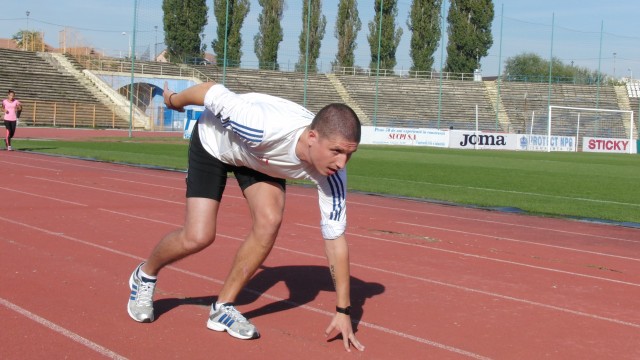 Dănuț Ceici a avut emoții la revenirea pe pista de atletism