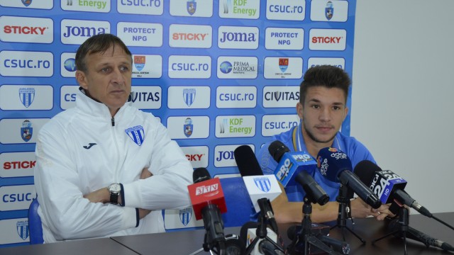 Emil Săndoi și Alexandru Băluță își doresc o evoluție bună cu Viitorul și o calificare în faza următoare a Cupei României 