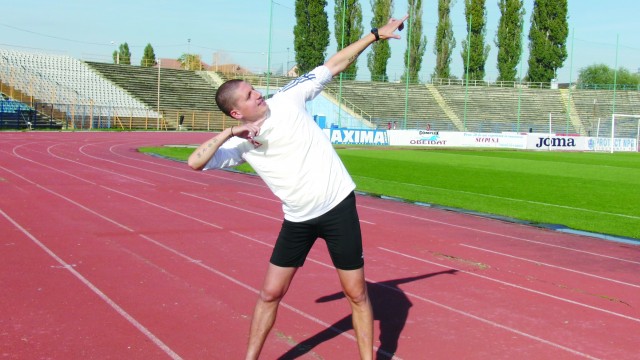 Dănuţ Ceici a revenit încrezător pe pista de atletism