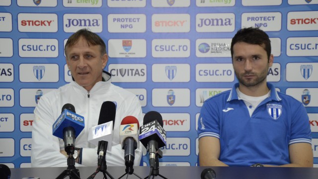 Emil Săndoi și Cosmin Frăsinescu vor toate punctele puse în meciul cu Rapid