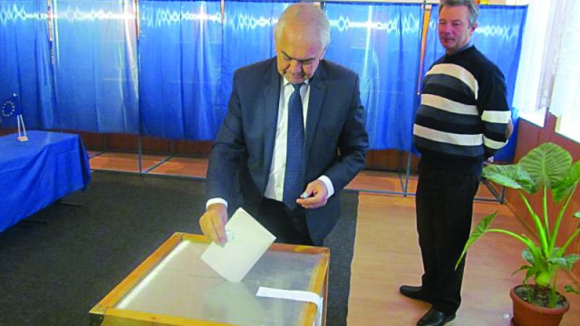 Florin Cârciumaru, primarul municipiului Târgu Jiu, a votat la ora 7.00