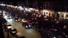 Imagini de la mitingul de la Cluj-Napoca, unde organizatorii spun că 10.000 de persoane s-au adunat în semn de solidaritate cu românii din diaspora (Foto: rtv.net)