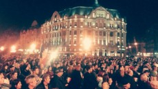 Imagini de la mitingul de solidaritate organizat la Timișoara (Foto: psnews.ro)