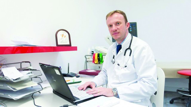 Adrian Petrișor, medic specialist în medicină internă, spune că hipertensiunea este o afecțiune frecvent întâlnită (FOTO: Arhiva personală Adrian Petrișor)