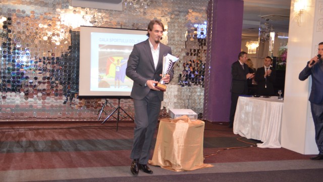 Marian Oprea a primit pe 11 decembrie trofeul pentru „Sportivului anului în Dolj” 