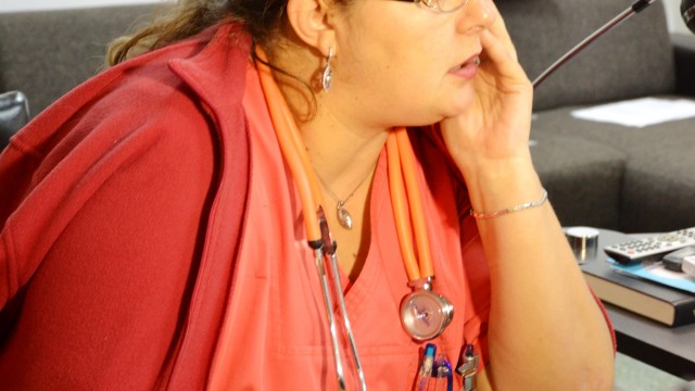 Ramona Oprea, purtătoarea de cuvânt a Spitalului Judeţean din Târgu Jiu
