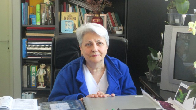Prof. univ. dr. Elena Ioniţă spune că în Clinica ORL predomină patologia canceroasă de la nivelul faringelor,  laringelor, amigdalelor (Foto: GdS)