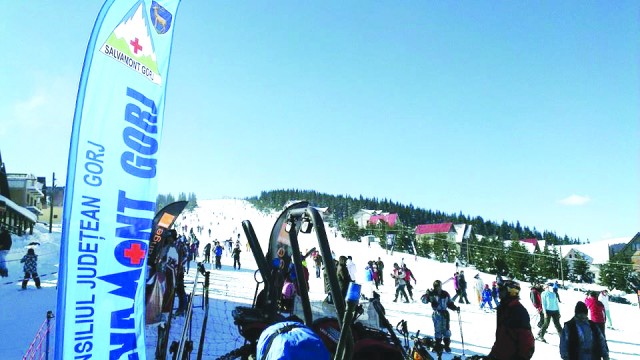 Concursuri de schi pe pârtiile de la Rânca