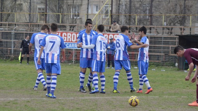 Juniorii CS Universitatea Craiova au stârnit interesul italienilor de la Udinese (foto: Alexandru Vîrtosu)