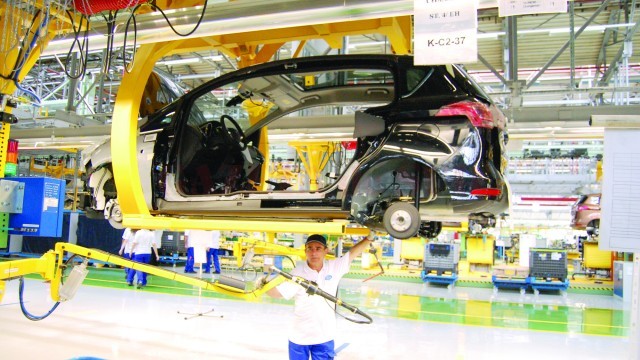 Cea mai mare parte a componentelor Ford B-Max nu sunt produse în România, ci sunt aduse din alte țări, preponderent  din Germania (FOTO: Arhiva GdS)