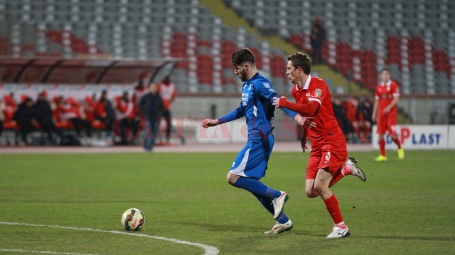 Mihai Răduț a făcut un meci excelent contra lui Dinamo (foto: panduriics.ro)