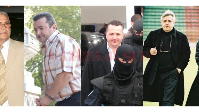 Fotescu, Boerică, Samir Sprînceană sau frații Mihăilescu au fost condamnați definitiv, însă până în prezent inspectorii fiscali nu au reușit să îi execute (FOTO: arhiva GdS)