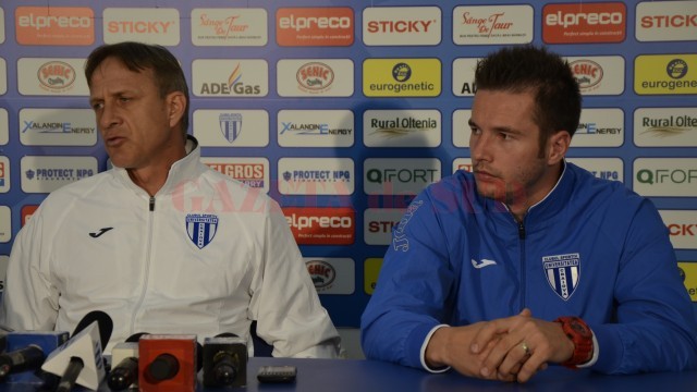 Emil Săndoi și Andrei Dumitraș au spus că Dinamo este o echipă de bătut (foto: Alexandru Vîrtosu)