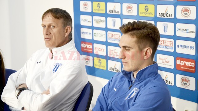 Emil Săndoi şi Bogdan Vătăjelu îşi doresc toate punctele puse în meciul de la Chiajna (Foto: Alexandru Vîrtosu)