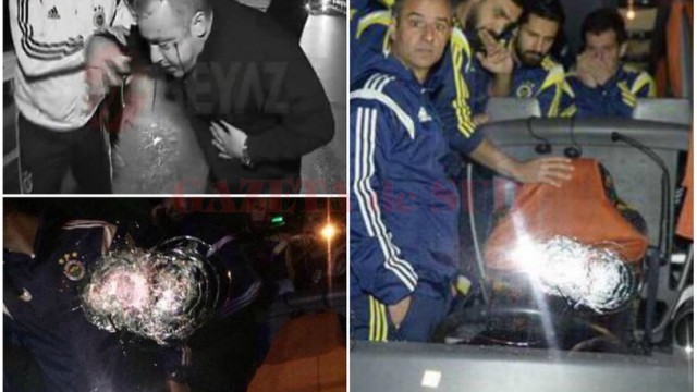 Lumea fotbalului din Turcia este în şoc după ce autorcarul lui Fenerbahce a fost atacat cu arme de foc
