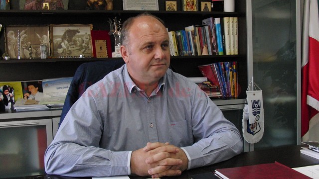 Primarul comunei Baia de Fier, Dumitru Turbăceanu (Foto: Traian Mitrache)