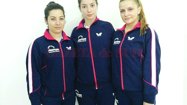 Oana Anghelescu, Daniela Bărzoi și Roberta Dragonu au dus echipa Pristavu Câmpulung  în Superligă 