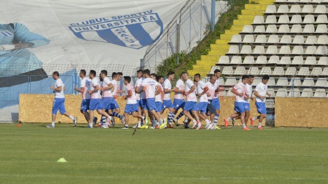 Alb-albaștrii și-au reluat pregătirile (foto: Alexandru Vîrtosu)