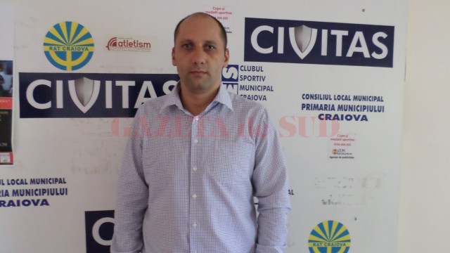 Directorul adjunct Ionuț Vădeanu se va ocupa de club până când Ministerul Tineretului și Sportului va decide cine va fi noul director general (foto: Daniela Mitroi-Ochea)