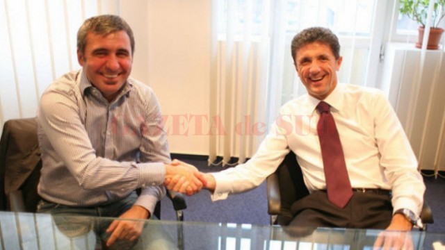Cumnații Gică Hagi și Gică Popescu au reprezentat cele mai bune transferuri din Turcia (foto: spynews.ro)