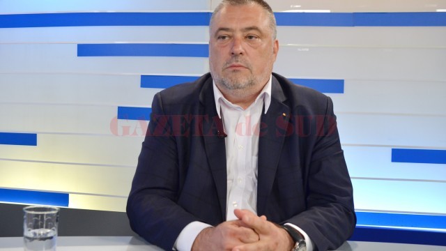 Viceprimarul Craiovei, Mihail Genoiu la Alege TV (Foto: GdS)