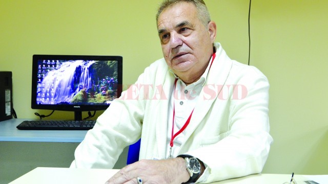 Conf. univ. dr. psihiatru George Bădescu este șeful Clinicii II de Psihiatrie (Foto: Lucian Anghel)