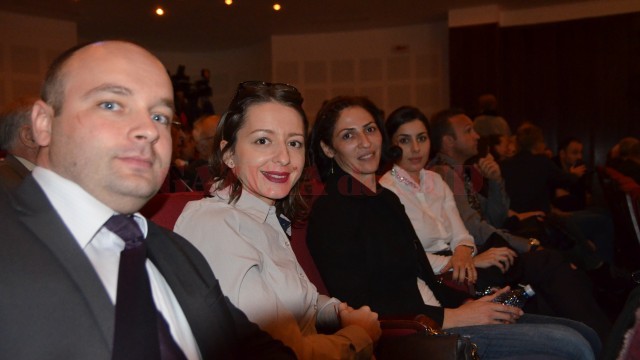 Spadasinele Ana Maria Popescu (Brânză), Anca Măroiu și Loredana Dinu au fost prezente la festivitate (foto: Bogdan Grosu)
